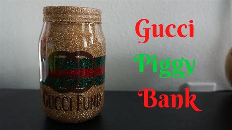 Gucci Piggy Bank using Dollar Tree Items I Period Six .